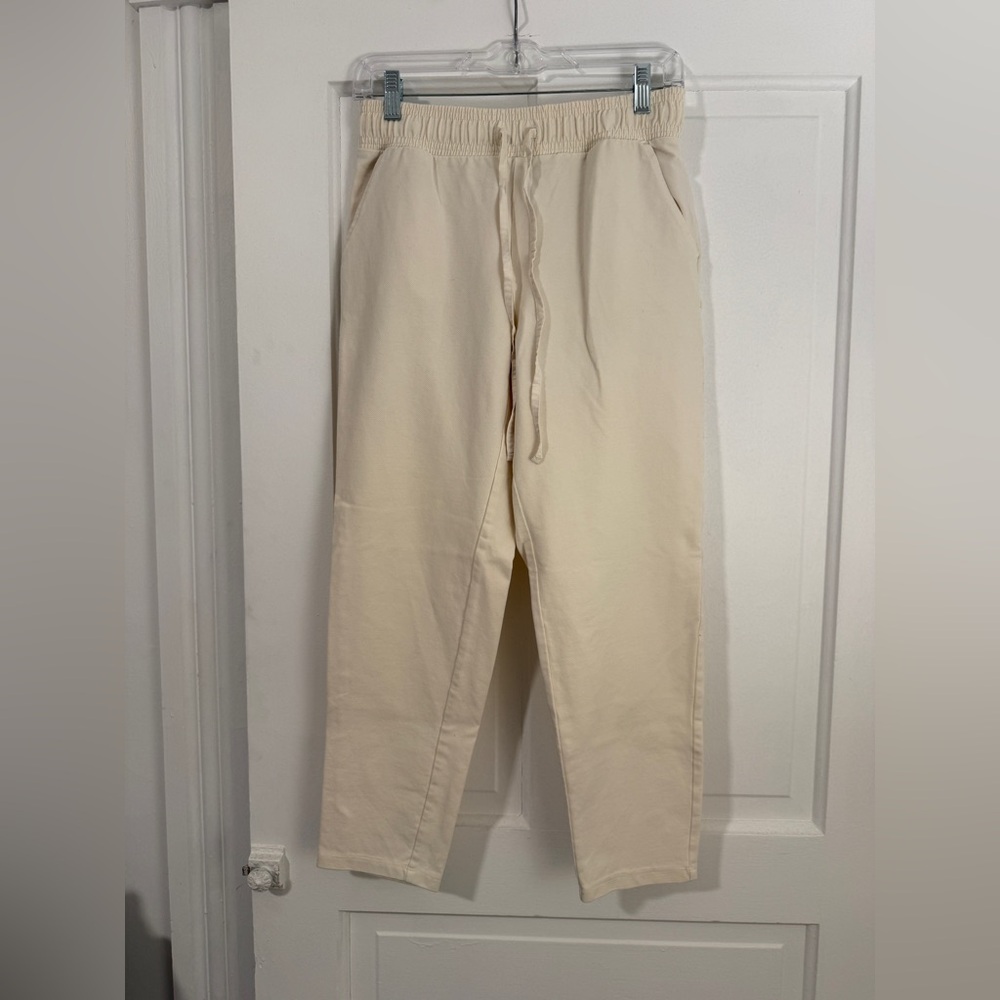 a new day Women's Cream Ankle Pants